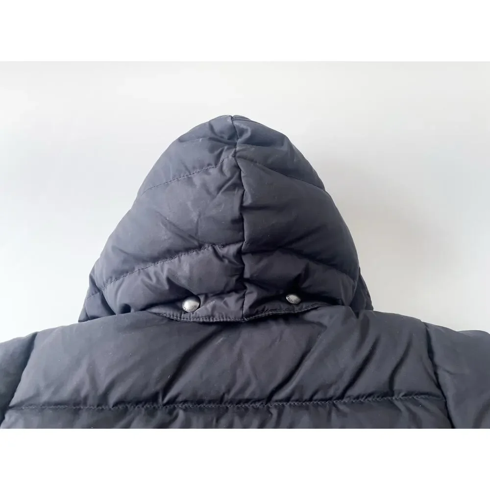 Polo Ralph Lauren Toddler Boy's Down Filled Black Hooded Quilted Puffer Coat 2T